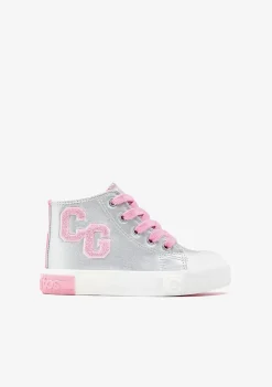 Best Zapatillas Altas Letras Plata Zapatillas|Zapatillas