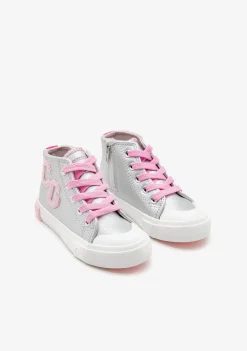 Best Zapatillas Altas Letras Plata Zapatillas|Zapatillas