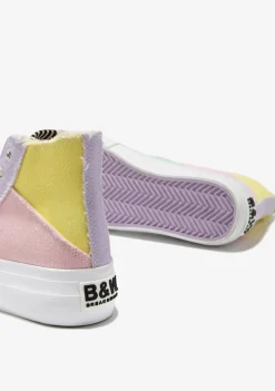 Best Sale Zapatillas Altas Patchwork Multi B&W Zapatillas|Zapatillas