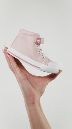 Shop Zapatillas Altas Respetuosas Rosa Zapatillas|Primeros Pasos - Respetuoso