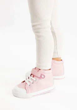 Shop Zapatillas Altas Respetuosas Rosa Zapatillas|Primeros Pasos - Respetuoso