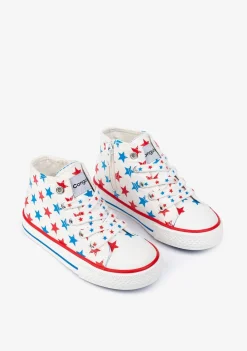 Cheap Zapatillas Altas Unisex Estrellas Lona Zapatillas|Zapatillas