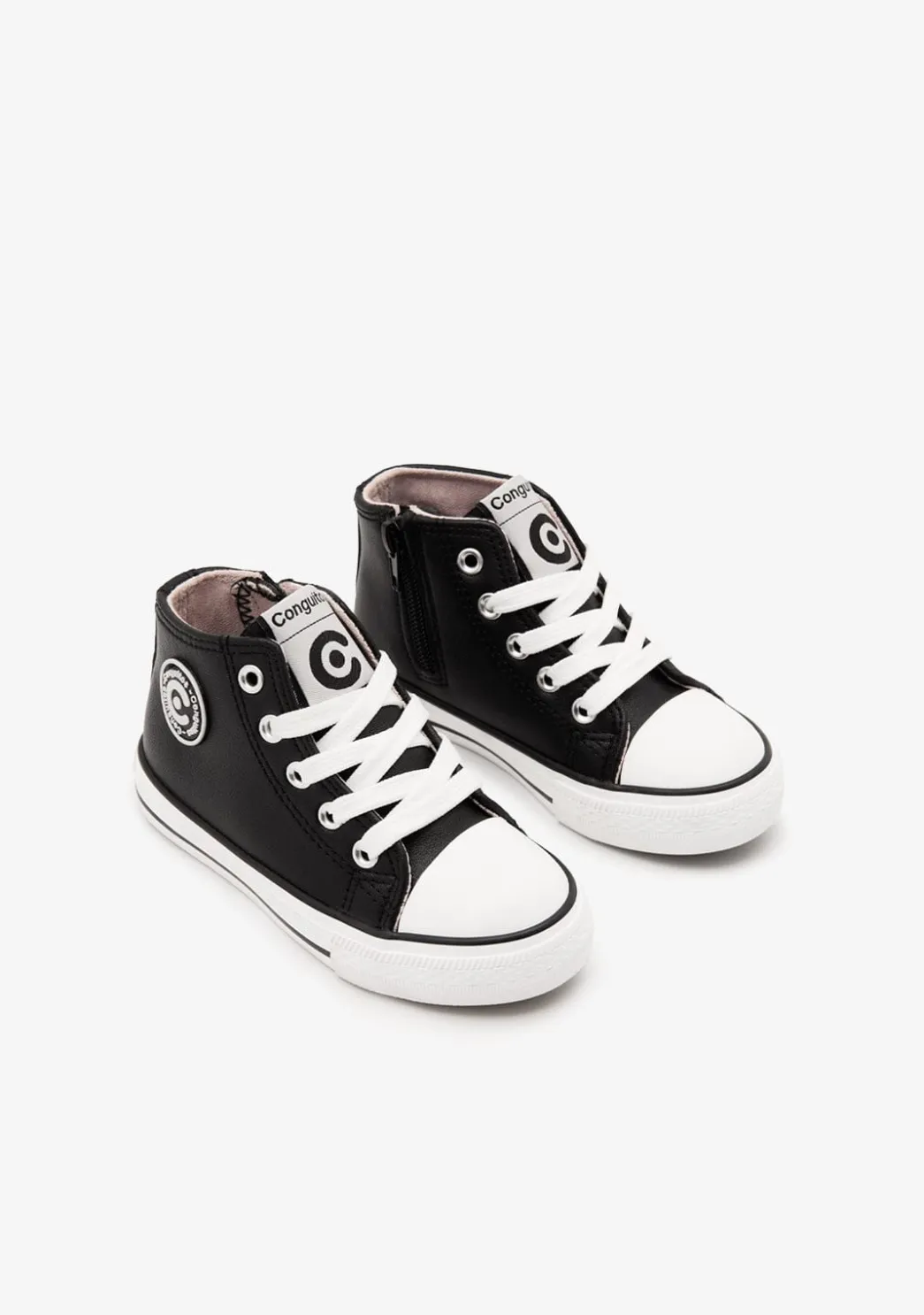 Hot Zapatillas Altas Unisex Logo Napa Negro Zapatillas|Zapatillas