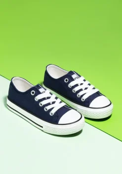 Sale Zapatillas Basic Lona Marino Zapatillas|Zapatillas