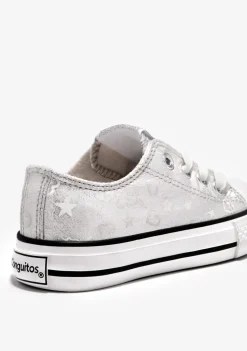 Outlet Zapatillas Brillo En La Oscuridad Plata Zapatillas