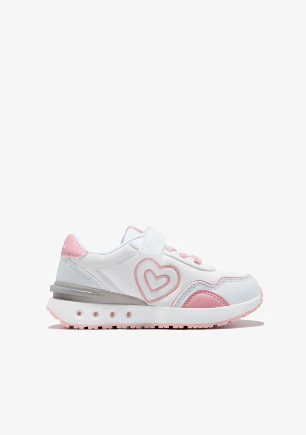 Shop Zapatillas Con Luces Corazón Blanco Zapatillas Con Luces|Zapatillas