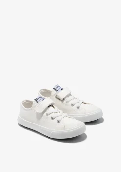 Cheap Zapatillas Cordones Elásticos Blanco Zapatillas|Zapatillas