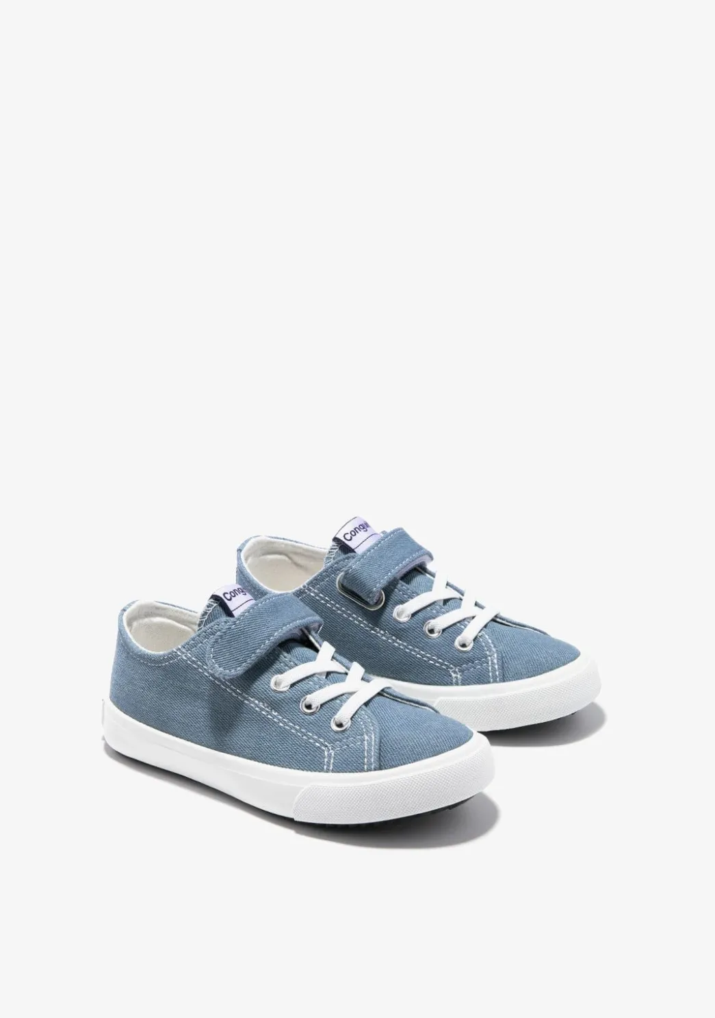 Fashion Zapatillas Cordones Elásticos Denim Zapatillas|Zapatillas