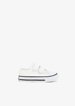 Discount Zapatillas De Bebé Tiras Adherentes Lona Marino Zapatillas|Zapatillas