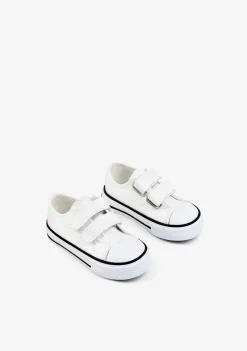 Discount Zapatillas De Bebé Tiras Adherentes Lona Marino Zapatillas|Zapatillas