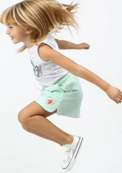 Store Zapatillas De Niña Brillo En La Oscuridad Plata Zapatillas