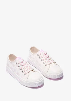Best Sale Zapatillas De Niña Solar Lona Blanco Zapatillas