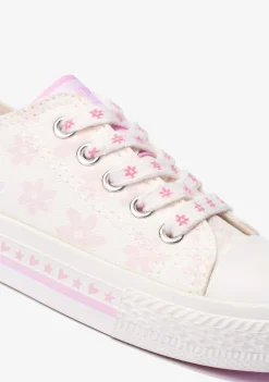Best Sale Zapatillas De Niña Solar Lona Blanco Zapatillas