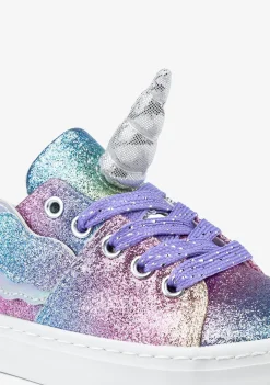 Best Sale Zapatillas De Niña Unicornio Glitter Multicolor Zapatillas