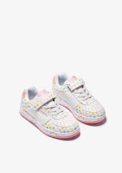 Cheap Zapatillas Elástico Puntos Blanco Zapatillas|Zapatillas