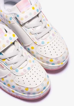 Cheap Zapatillas Elástico Puntos Blanco Zapatillas|Zapatillas