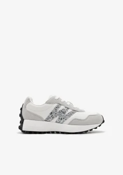 Clearance Zapatillas Glitter Blanco B&W Zapatillas|Zapatillas