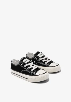 Store Zapatillas Lona Clásicas Negro Zapatillas|Zapatillas