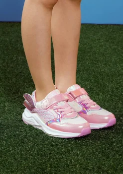 Store Zapatillas Sirena Elástico Con Luz Rosa Zapatillas Con Luces|Zapatillas