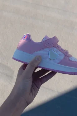 Fashion Zapatillas Solares Corazón Con Luces Rosa Zapatillas Con Luces|Zapatillas