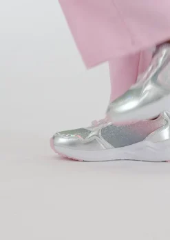 Best Sale Zapatillas Unicornio Con Luces Plata Zapatillas Con Luces|Zapatillas