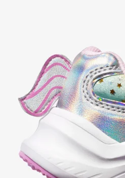Best Sale Zapatillas Unicornio Glitter Con Luz Metalizado Zapatillas Con Luces|Zapatillas
