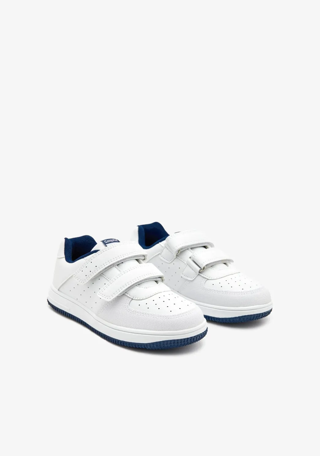 Online Zapatillas Unisex Blanco / Azul Marino Colegiales|Zapatillas