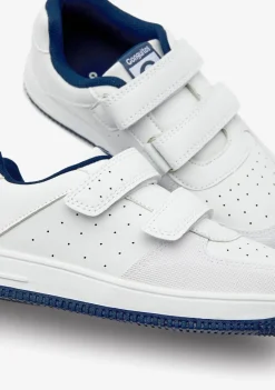 Online Zapatillas Unisex Blanco / Azul Marino Colegiales|Zapatillas