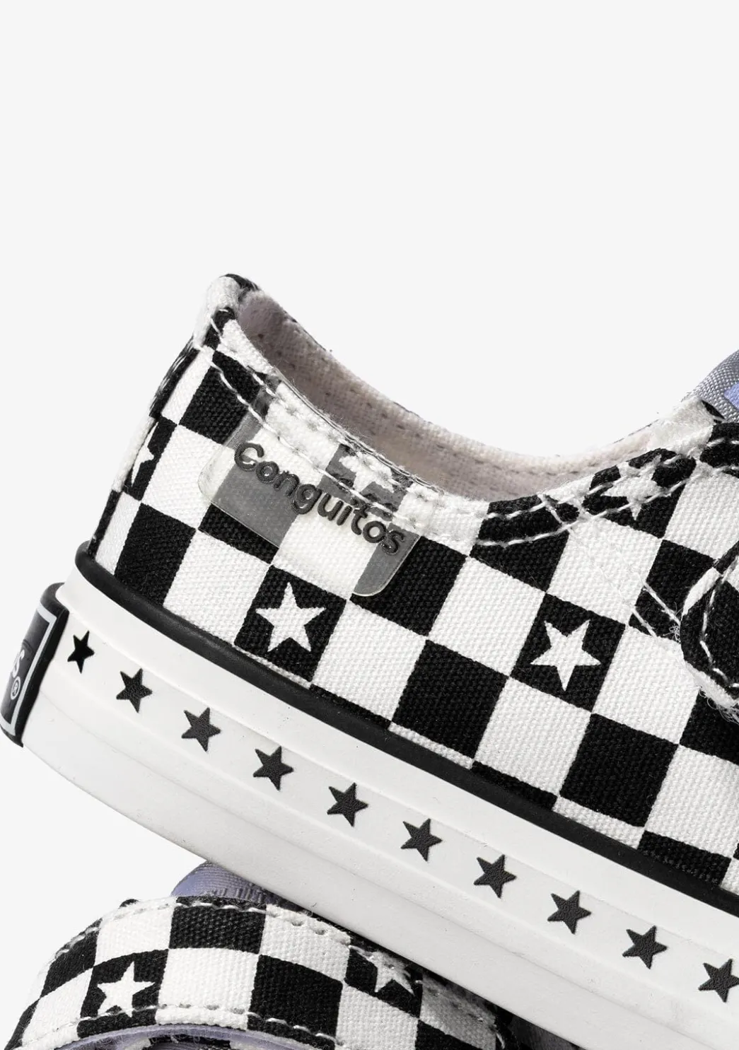 Flash Sale Zapatillas Unisex Cuadros Lona Negro Zapatillas|Zapatillas
