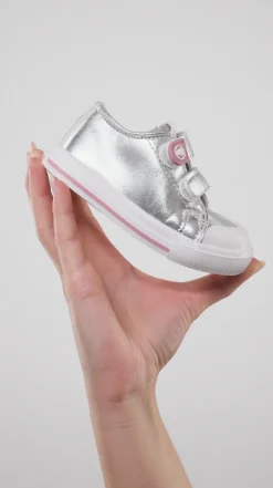 Best Zapato Respetuoso Plata Zapatillas|Primeros Pasos - Respetuoso