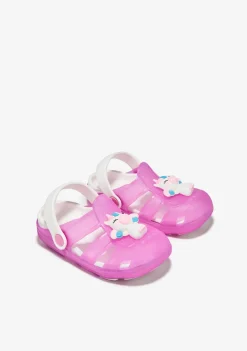 Best Sale Zuecos Unicornio Con Luces Rosa Sandalias|Sandalias